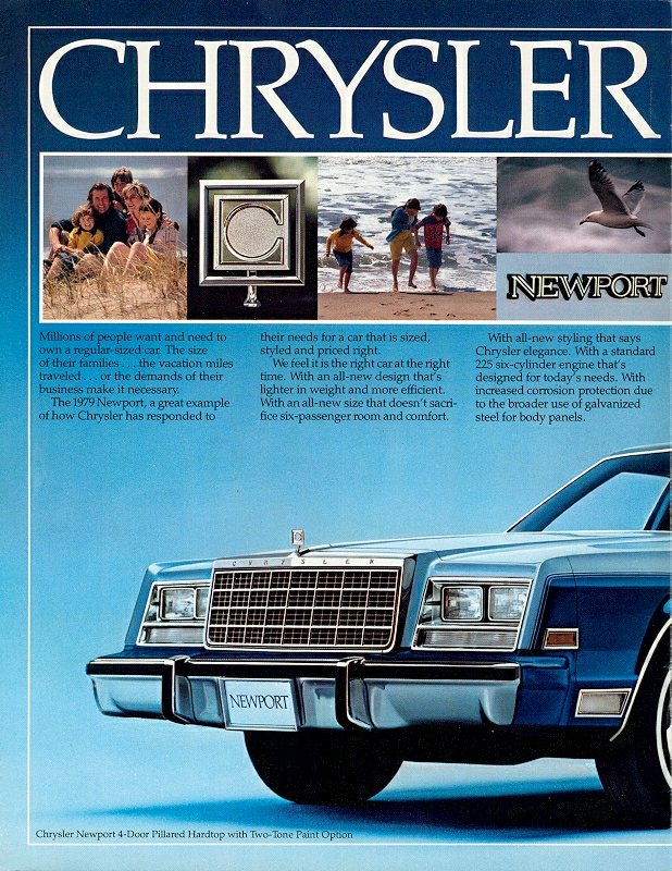 1979 Chrysler Newport Brochure Page 2